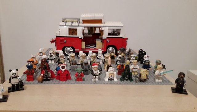 combi et minifigs star wars