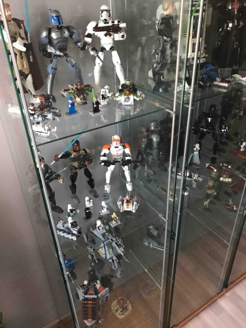 vitrine star wars<br />buildable